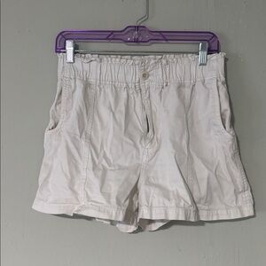 Madewell Denim Pull-On Paperbag Utility Shorts: Garment-Dyed Edition